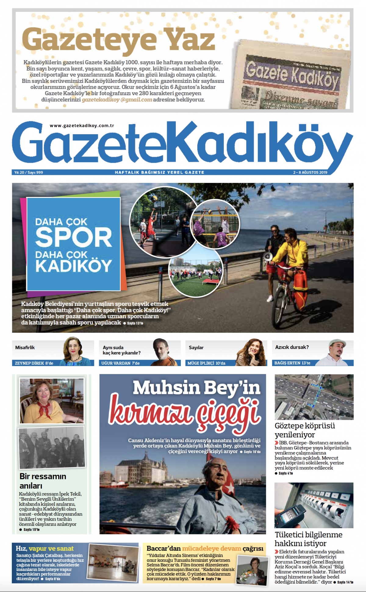 Gazete Kadıköy - 999. Sayı